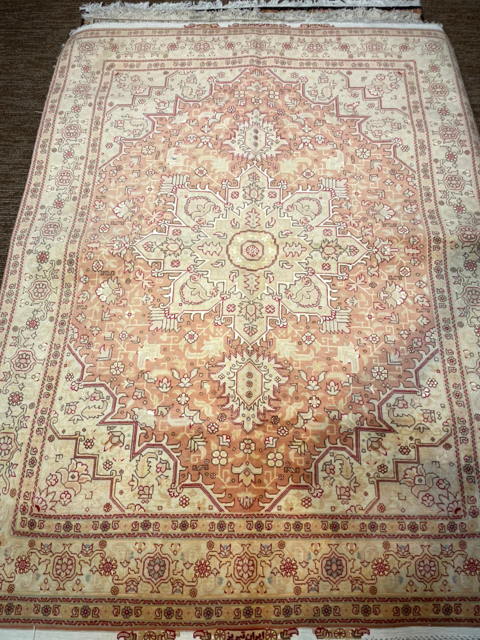 Hariz Tabriz Persian Rug – 5x7 Feet Fine Quality Handmade Luxury Carpet