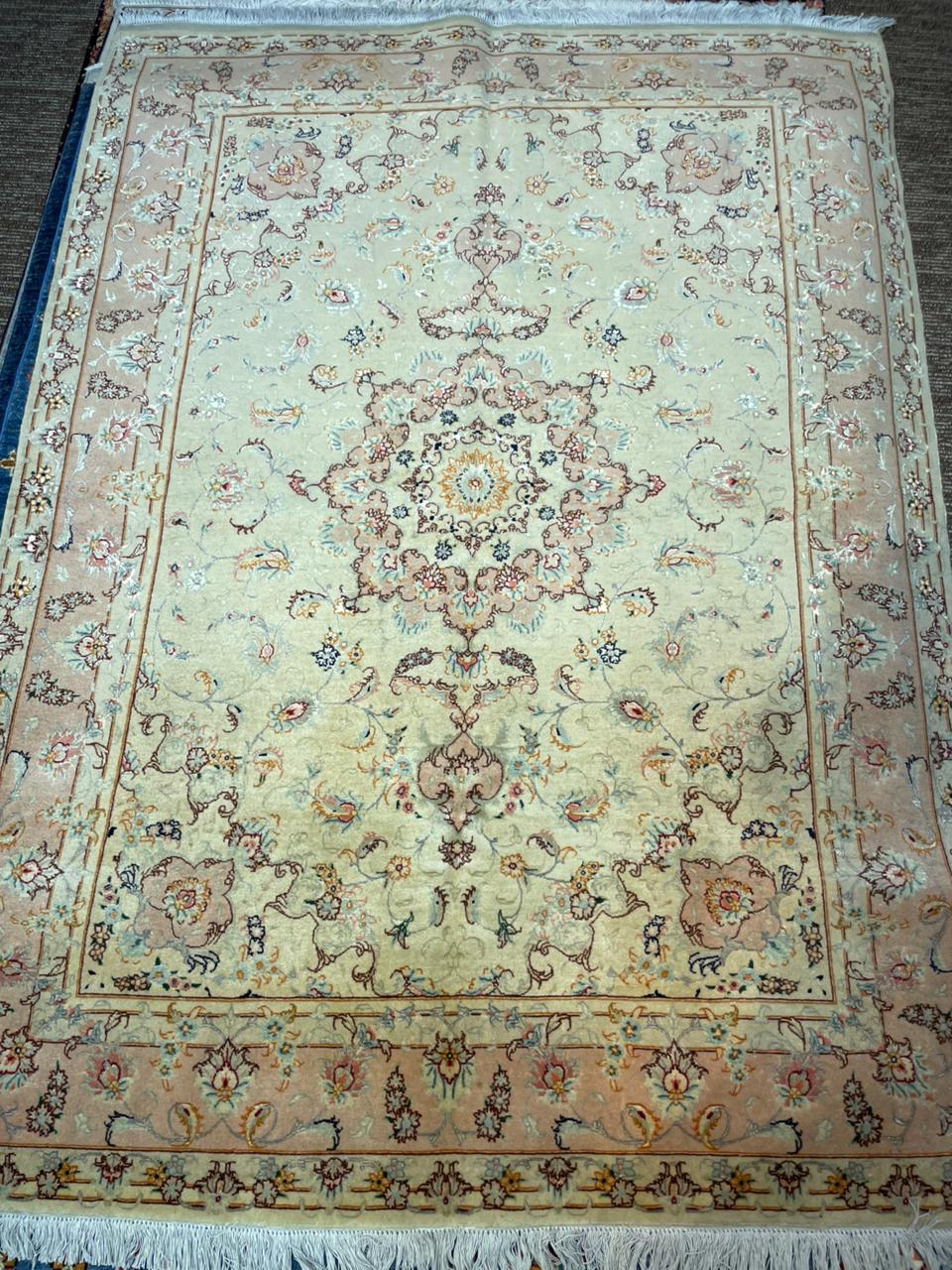 Luxury Royal Tabriz Handwoven Persian Rug – 5x7 Feet Fine Quality Designer Carpet