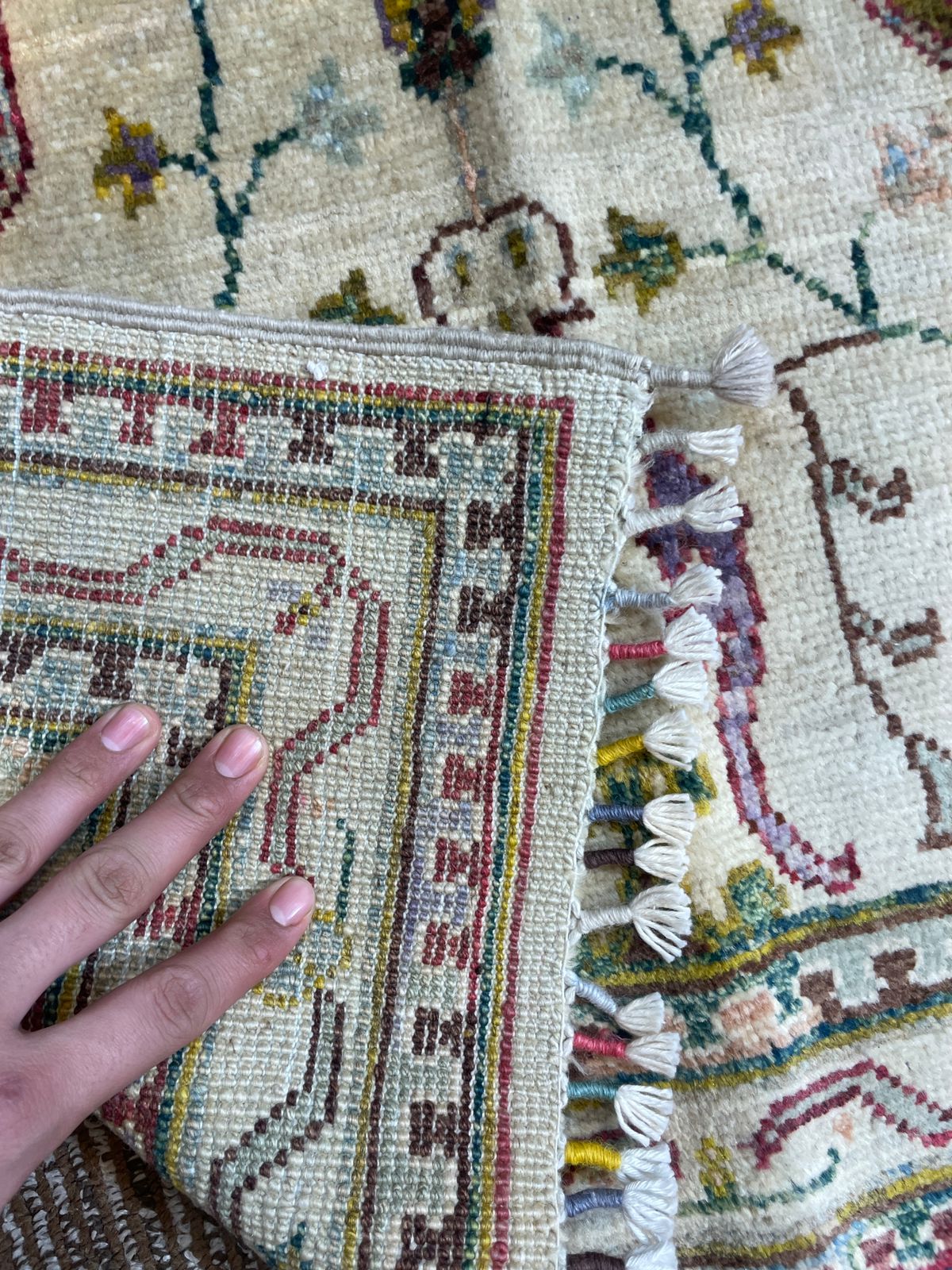 Chobi Afghan Handwoven Rug – 2.5x4 Feet Fine Quality Traditional Carpet