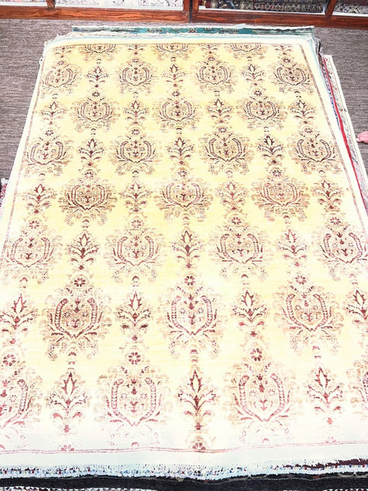 Luxury 6x8 Turkman Tribal Wool Rug – Double Knotted