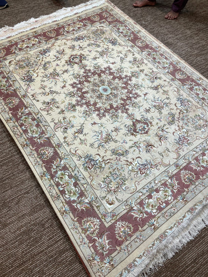 Royal Tabriz Handmade Persian Rug – 5x7 Feet Fine Quality Luxury Carpet