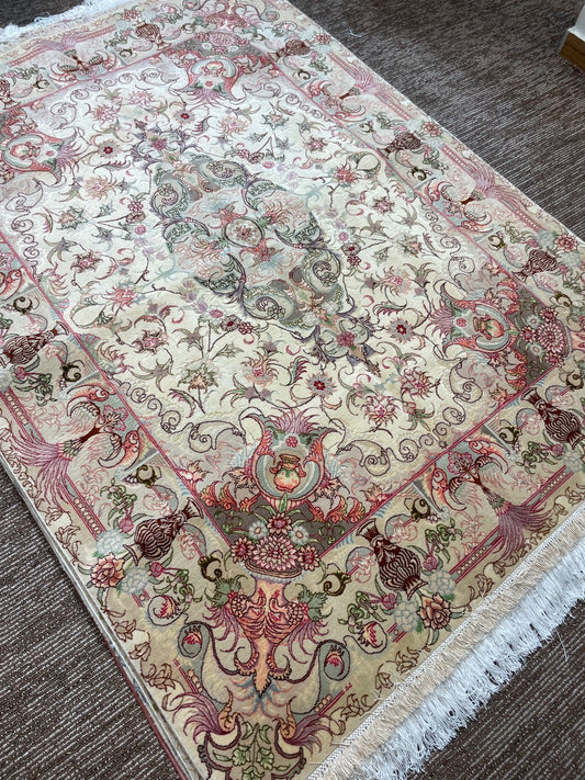 Royal Tabriz 5x7 Ft Handmade Persian Rug – Premium Fine Quality Carpet