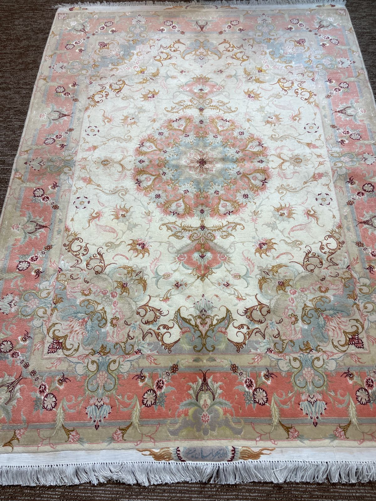 Royal Tabriz 5x7 ft Hand-Knotted Persian Rug – Fine Quality Luxury Carpet