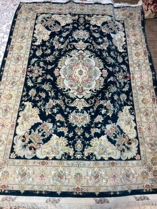 Salary Tabriz Persian Rug – 5x7 Feet Fine Quality Handmade Luxury Carpet