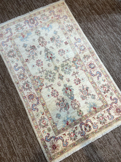 Chobi Afghan Rug – 2.5x4 Feet Fine Quality Handmade Carpet