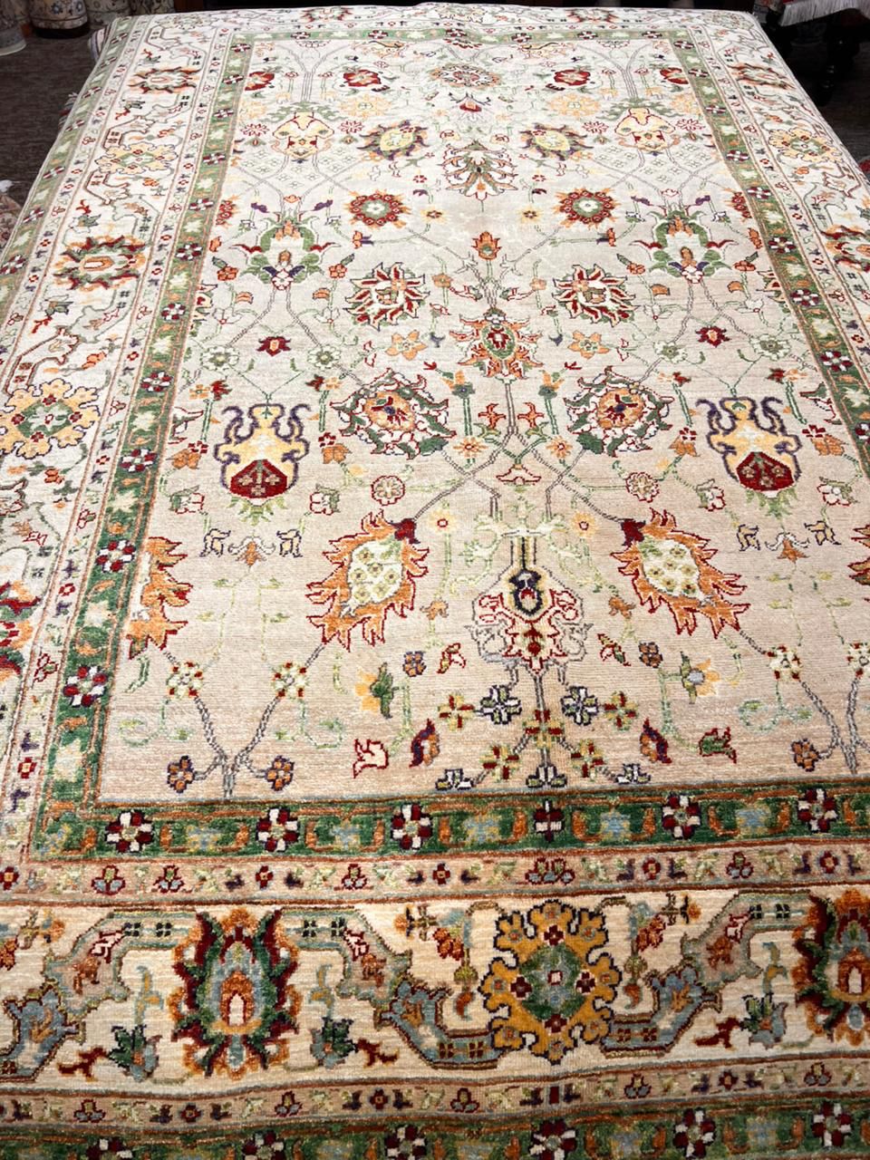 Turkman Heritage Wool Rug – 6x8 ft Handmade