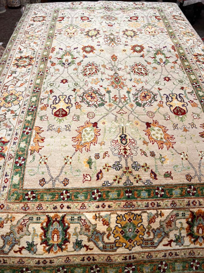 Turkman Heritage Wool Rug – 6x8 ft Handmade