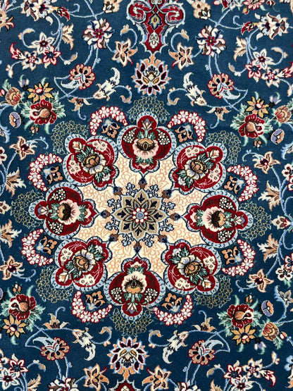 Isfahan Tabriz Handmade Persian Rug – 5x7 Feet Fine Quality Classic Carpet
