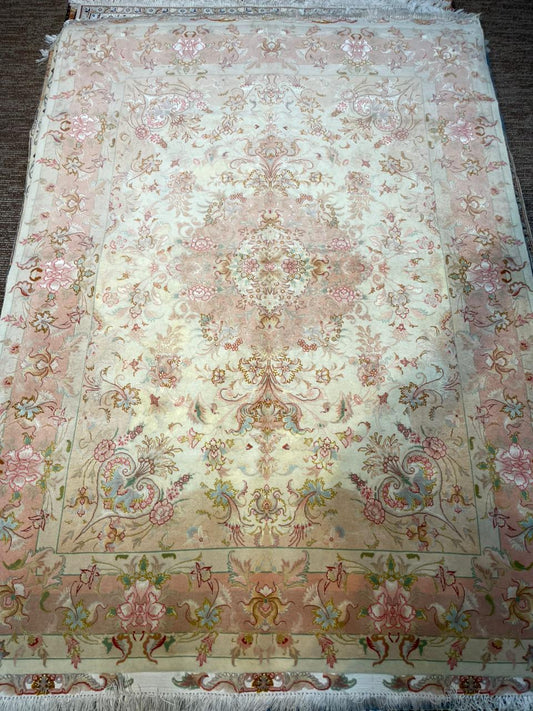 Royal Tabriz Persian Rug – 5x7 Feet Premium Fine Quality High Handmade Carpet