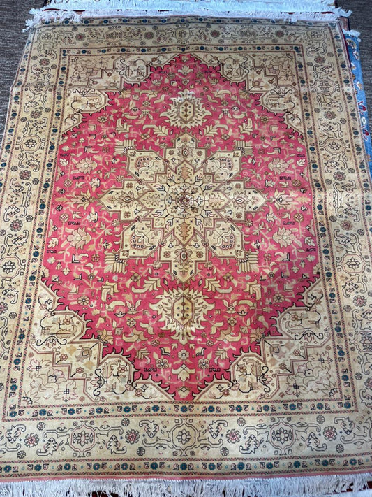 Royal Tabriz Traditional Persian Rug – 5x7 Feet Fine Quality Handcrafted Luxury Carpet