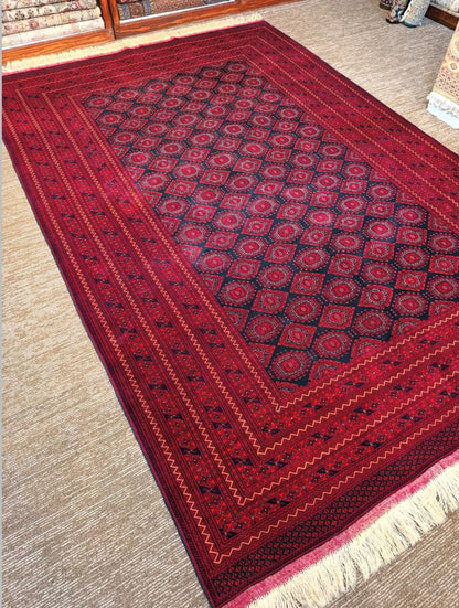 Afghan Handmade Sarook Rug – Silk & Wool 45 Raj Fine Quality Rug 3.50 x 2.50 Meter