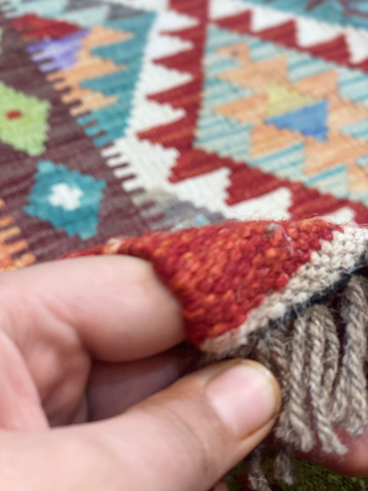 Keylom Afghan Double-Sided Rug – 5x7 Feet Fine Quality Handmade Carpet