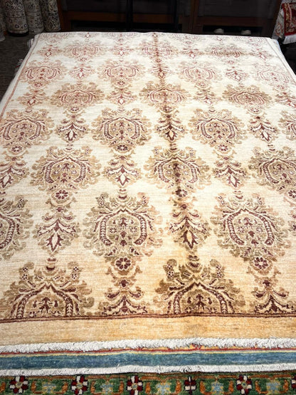 Luxury 6x8 Turkman Tribal Wool Rug – Double Knotted