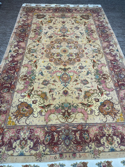 Royal Tabriz Persian Rug – 2x3 Meter Premium Fine Quality Handmade Carpet