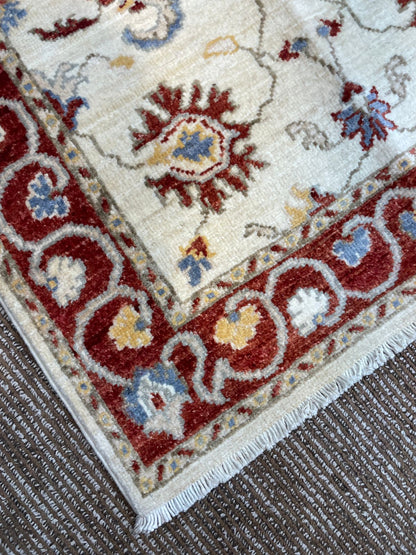 Chobi Afghan Rug – 2.5x4 Feet Premium Handmade Fine Quality Carpet