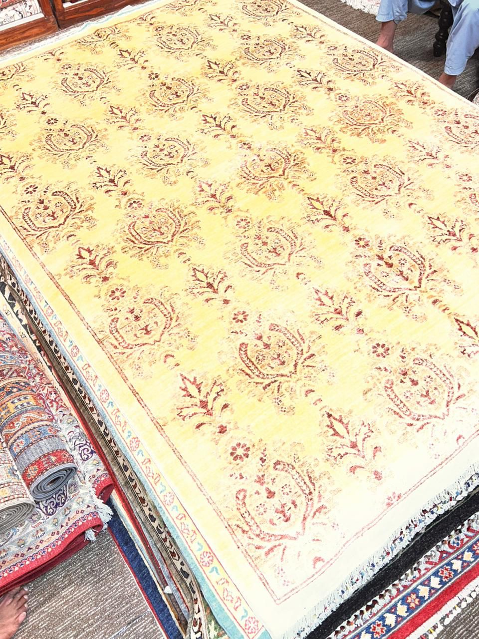 Luxury 6x8 Turkman Tribal Wool Rug – Double Knotted
