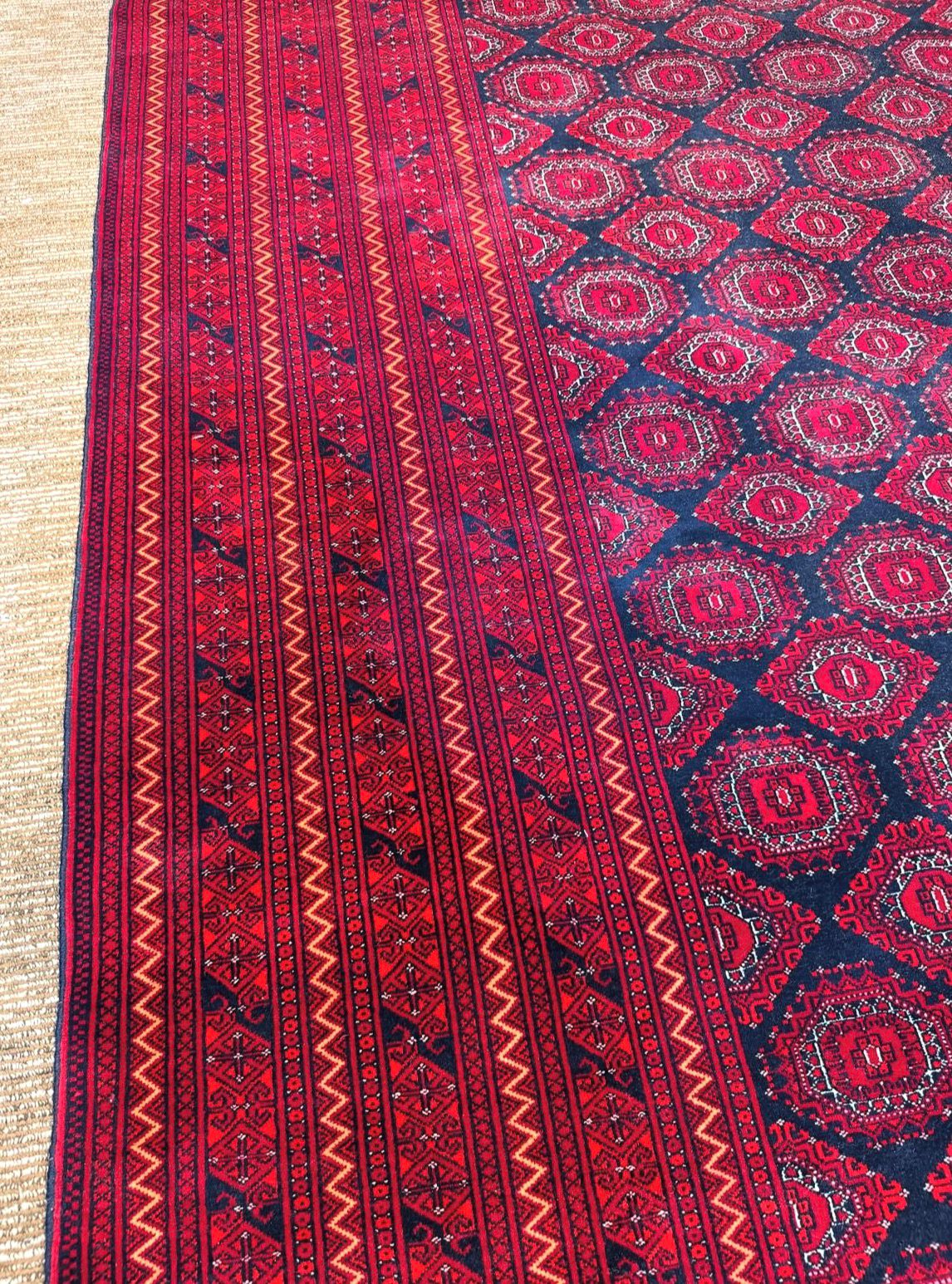 Afghan Handmade Sarook Rug – Silk & Wool 45 Raj Fine Quality Rug 3.50 x 2.50 Meter