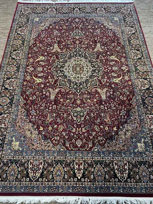 Pakistani Persian Style Rug – 5x7 FT Fine Quality Handmade Carpet