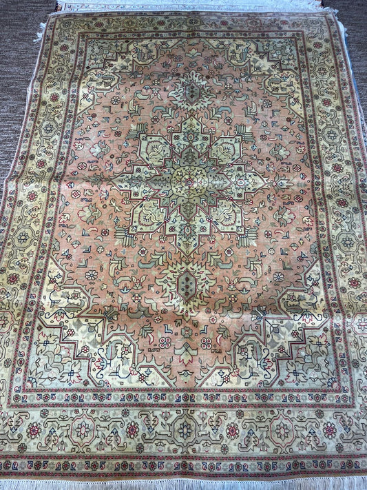 Hariz Tabriz Persian Rug – 5x7 Feet Fine Quality High Handmade Carpet